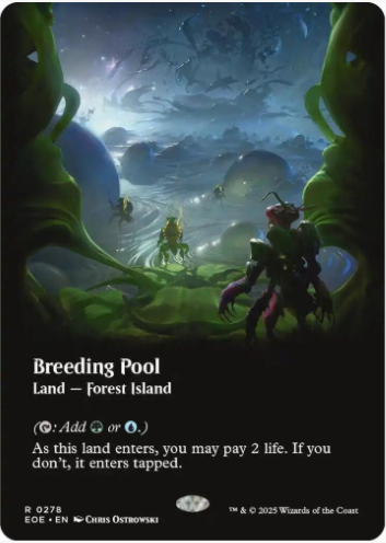 Breeding Pool (Borderless) - Edge of Eternities (FOIL)